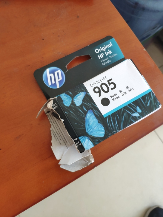 惠普(HP)T6M01AA 905 黑色墨...