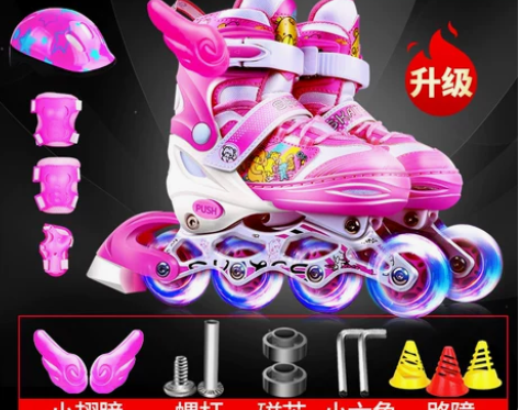 派乐迪 直排轮   用过一次，99新，小孩...