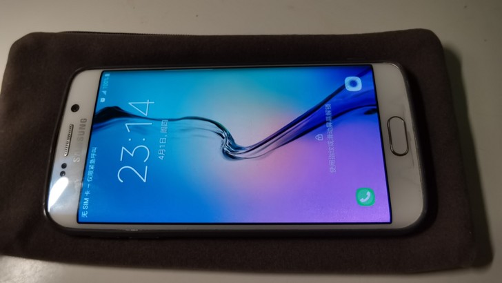 第一款曲屏手机，一代机皇三星S6曲屏！手机...