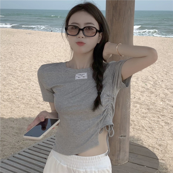 晶美雅 蕾丝雪纺衫