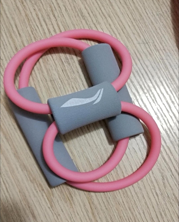 【李宁】八8字拉力器瑜伽弹力带家用健身开肩...