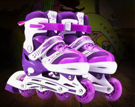 正品溜冰鞋儿童全套装男女直排轮旱冰鞋轮滑鞋...