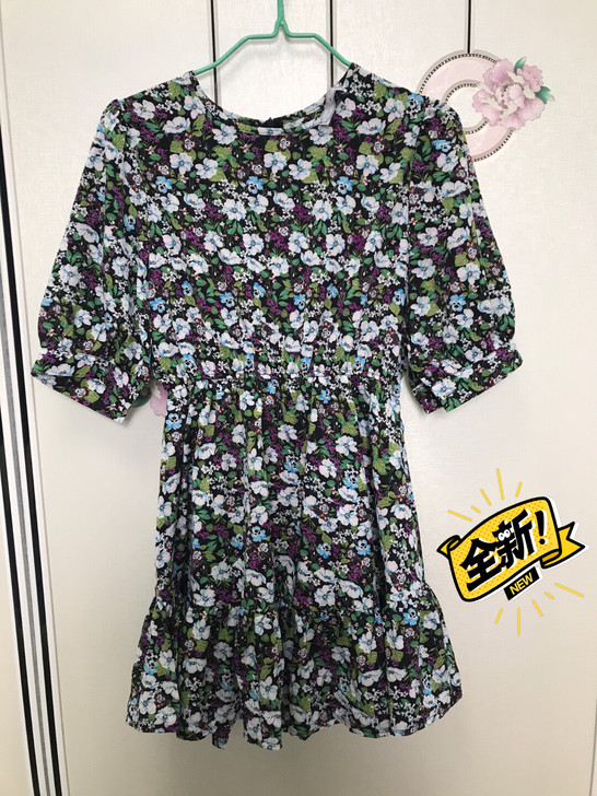 碎花连衣裙半身裙女款，购于实体店200多，...
