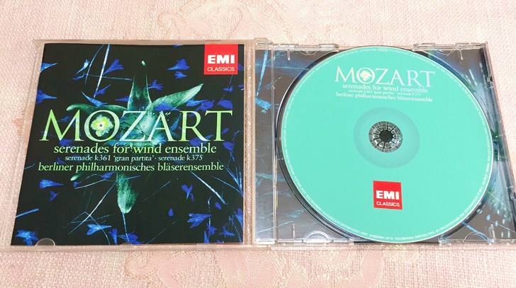 【古典CD】莫扎特 管乐小夜曲