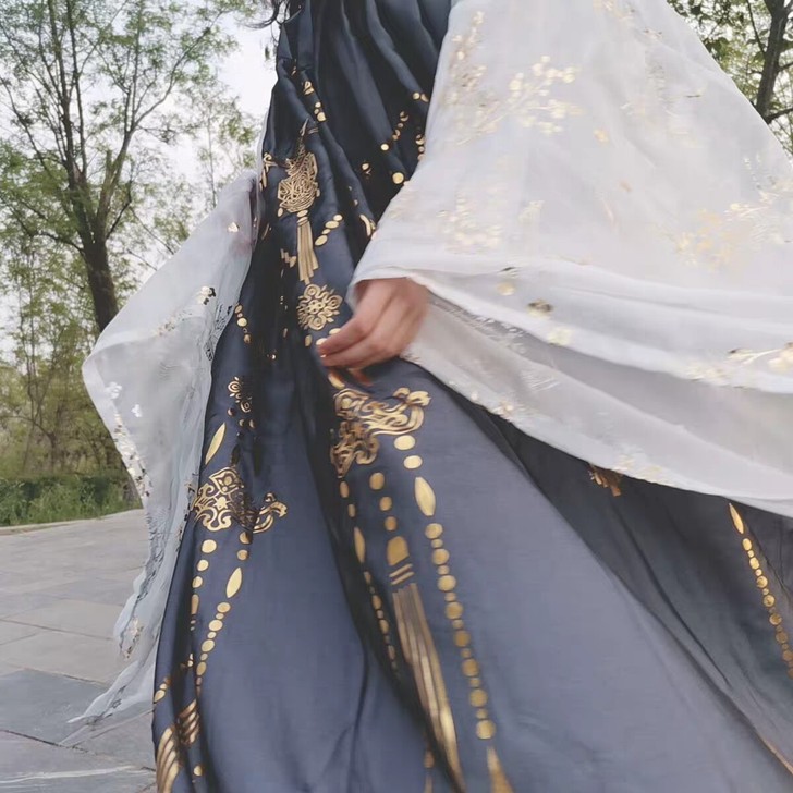 出租汉服，黑云鹤6米摆m码