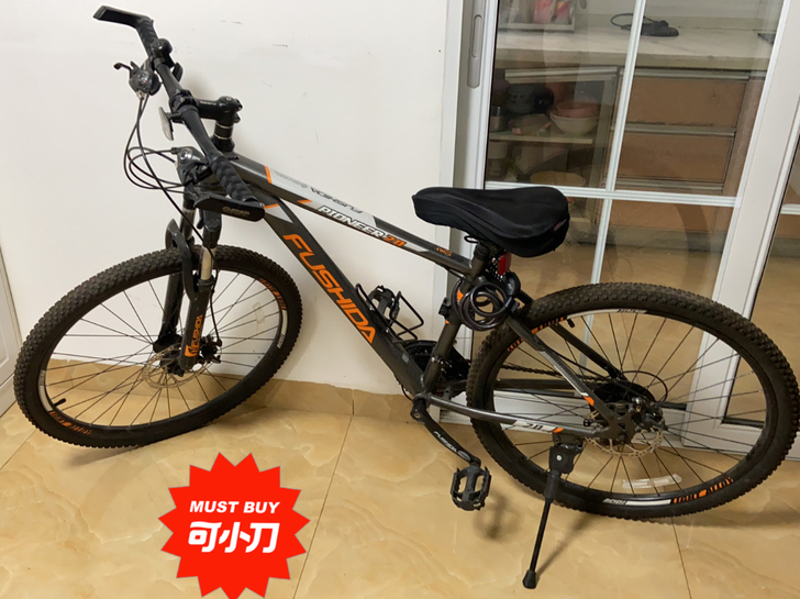 富士达先锋2.0变速自行车 灰色。800入...