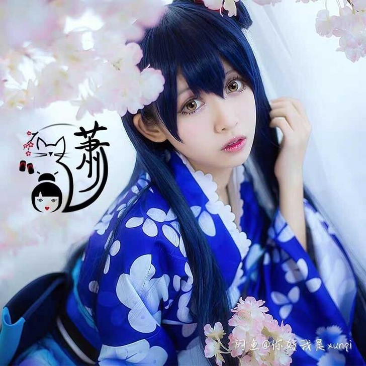 #买卖#夏祭浴衣觉醒海未衣服m码九成新出过...