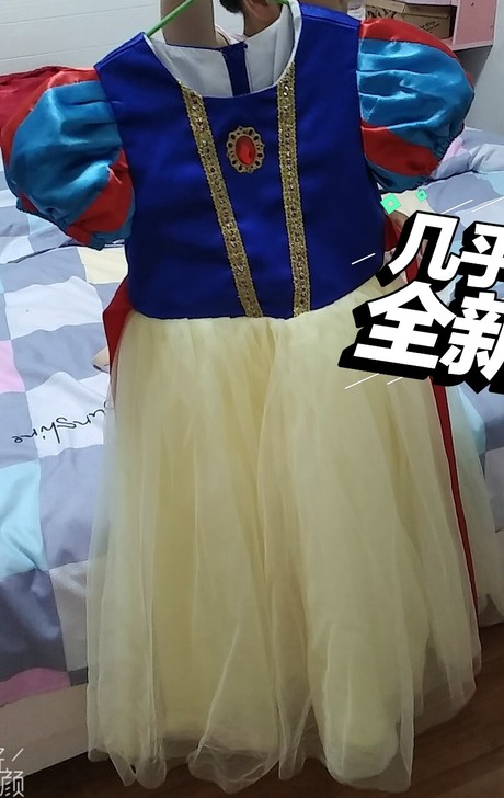 六一儿童演出服礼服白雪公主裙女童cos角色...