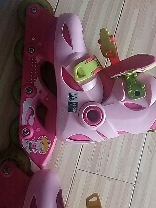 迪卡侬女童轮滑鞋，28$$##$$-30码...