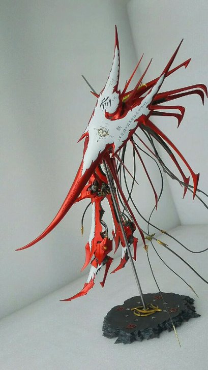 大师代工作品五星物语1/100焰星电镀红色