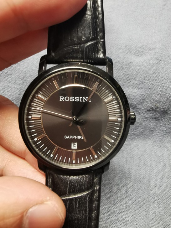 正品罗西尼石英表启迪系列