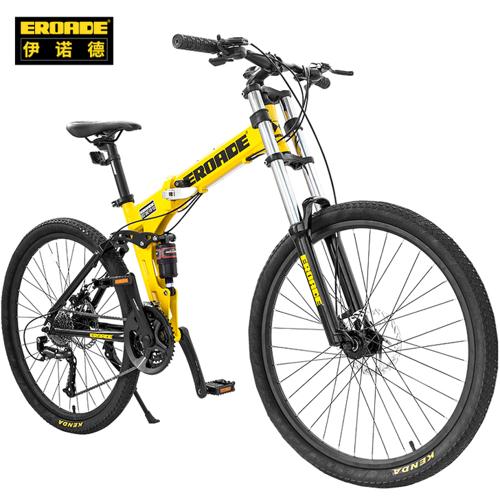 德国EROADE双减震山地车男越野油碟自行...