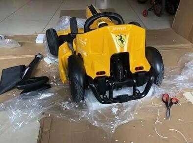 网红电动卡丁车儿童平衡车成人跑跑赛车四轮漂...