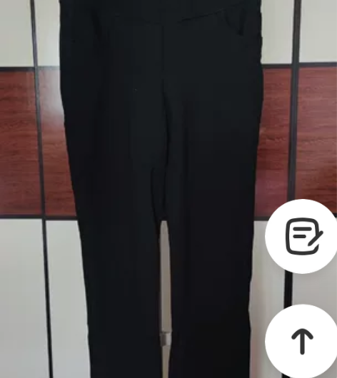 黑色冬季休闲裤工服裤闲置两条，全新的，可验...