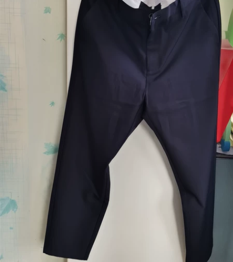 藏青色休闲裤一条，尺码33 全新20包邮 ...