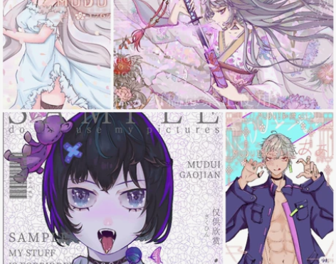 【画师约稿】(梦女 双人 oc 同人,头像...