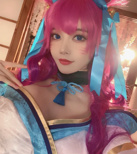 ICOS英雄联盟cos服灵魂莲华LOL阿狸...