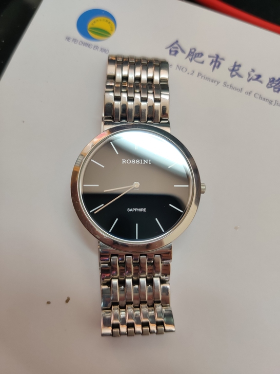 罗西尼 5387 丝绸系列男表 购入价15...