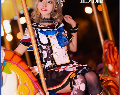 绝色漫 LOVELIVE 水团COS Aq...