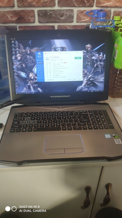 雷神911 i7游戏笔记本  新换的电池，...
