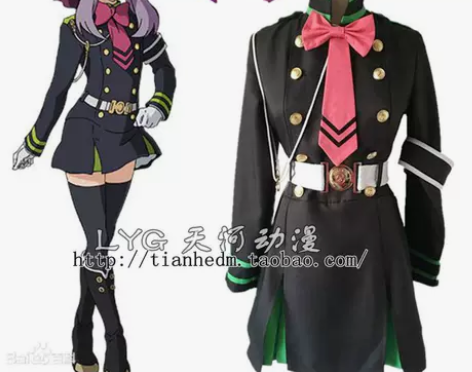终结的炽天使cos服 柊筱娅cos服 三宫...