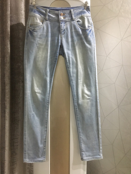 牛仔铅笔裤小脚裤