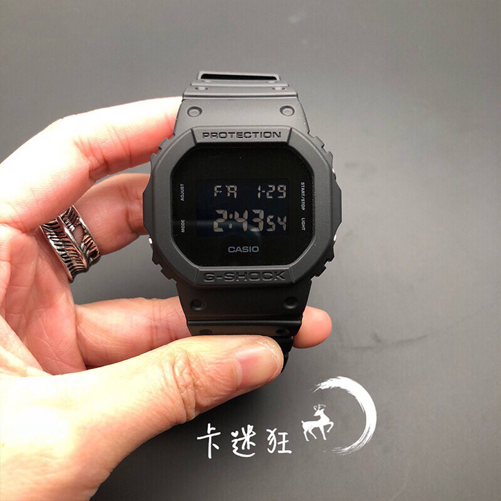 卡西欧小方块手表男款防水 卡西欧手表