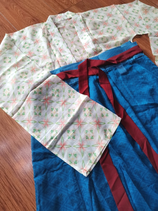 捣练图复原款 齐胸衫裙 破裙 唐制汉服 清...