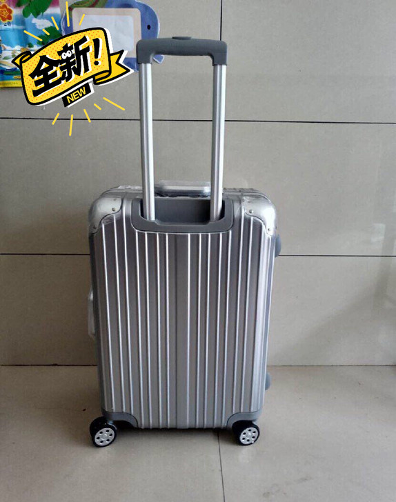 【厂家直销】全新铝框行李箱万向轮旅行箱密码...