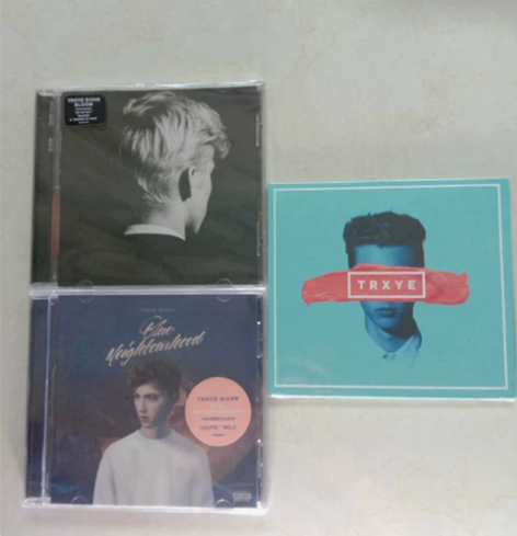 戳爷 Troye Sivan 美版CD 蓝...