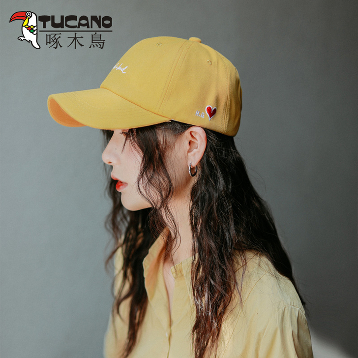 啄木鸟帽子女夏天款棒球帽防晒帽韩版百搭潮休...