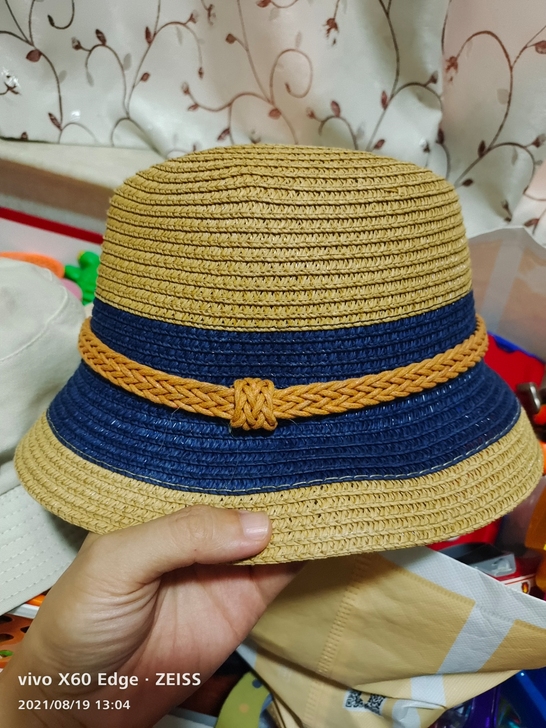 编织女太阳帽！