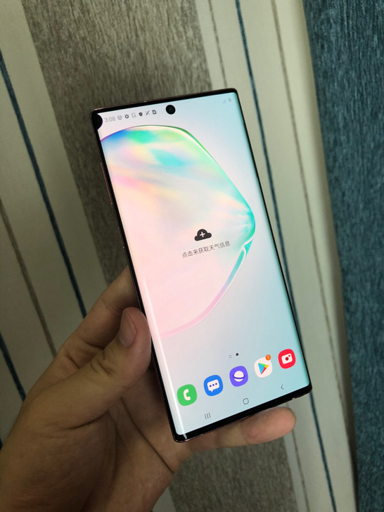 三星note10 颜色非常哇塞小点 屏幕没...
