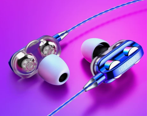 双动圈HiFi耳机 新款入耳式双动圈耳机，...