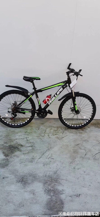 菲利普折叠自行车男女成年学生变速轻便越野双...