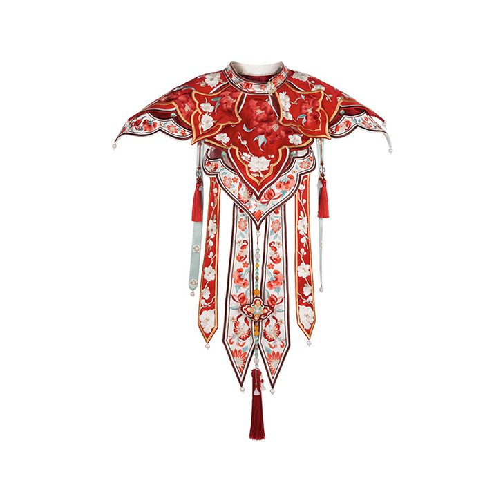 【十三余 小豆蔻儿】[繁花有期]云肩 天然...