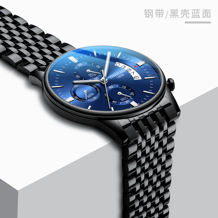 2019新款概念全自动机械表韩版潮流学生钢...