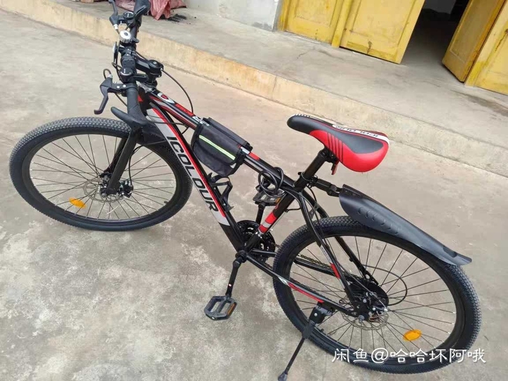 买来没怎么骑，就买了电动车，一直放在公司楼...