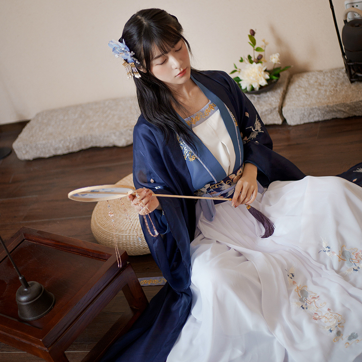 徐娇织羽集[潋月]汉服元素女夏吊带