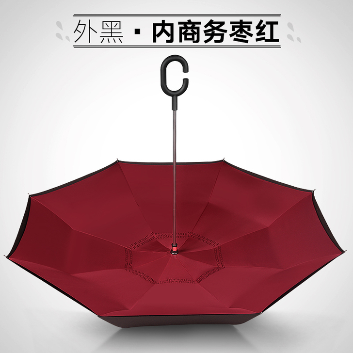 雨伞s反向超大汽车用折叠大号手动男士学生帅...