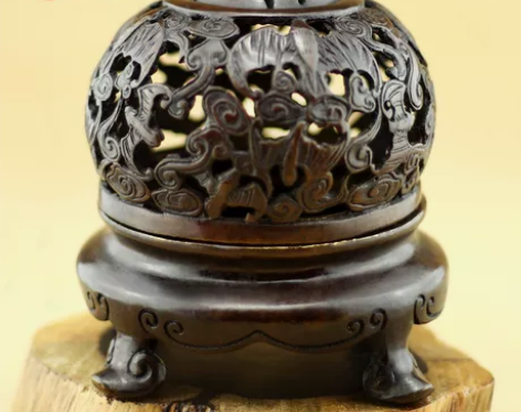 纯铜香炉 蝙蝠镂空熏香炉 香薰炉 塔香… ...