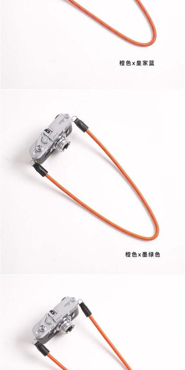 橙色相机绳登山绳户外摄影绳95CM