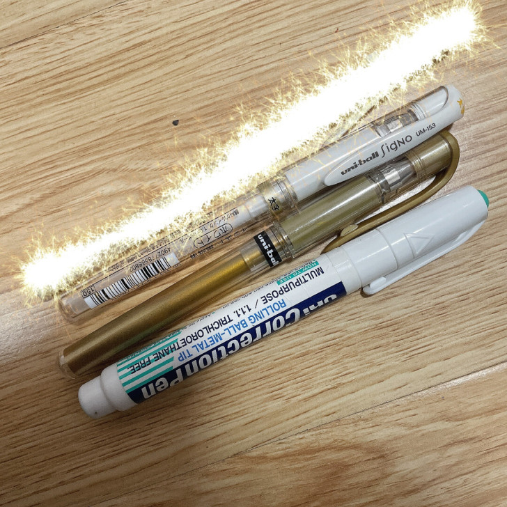 三菱高光笔 金漆笔  三菱修正液  uni