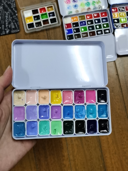 鲁本斯 糖果色 马卡龙 分层色 24色