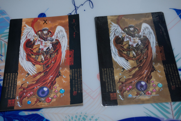 Clamp X战记笔记本,垫板