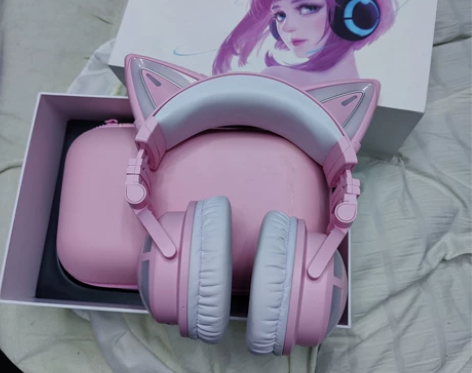 妖舞猫耳蓝牙耳机 G款 细节如图（或首页第...