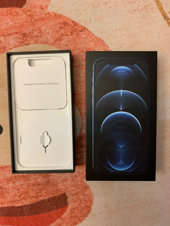 国行iPhone12 256G盒子 注意只...