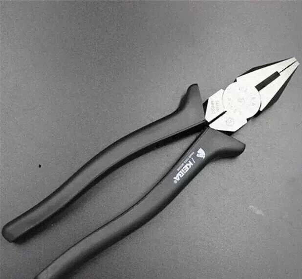 马牌KEIBA电工钢丝老虎钳平口多功能工业...