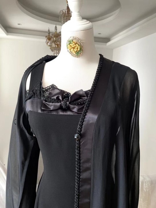 日本vintage连衣裙 水无花音vint...