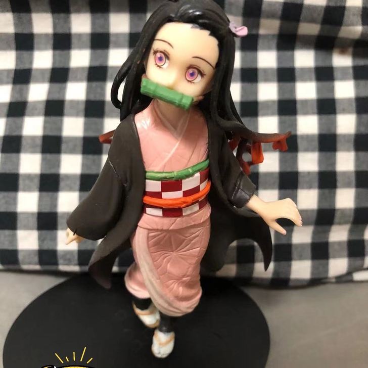 鬼灭之刃坐姿 灶门祢豆子Q版手办模型玩具 ...